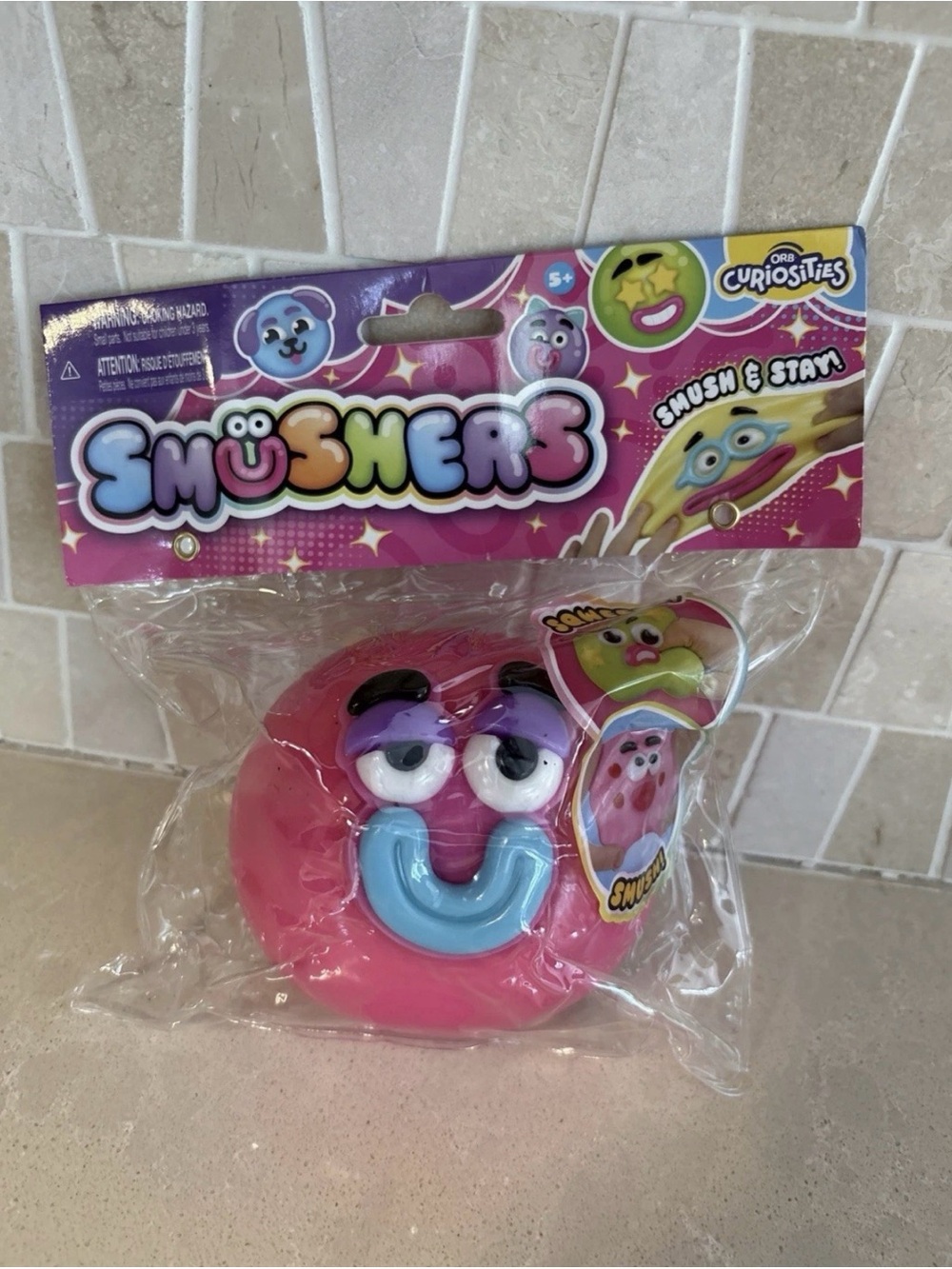 Authentic ORB Curiosities Smushers Squeeze Toy Face Swap Sensory VIRAL SQUISHY